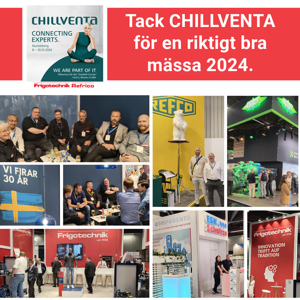 Chillventa 2024 Refrico Frigotechnik kollage